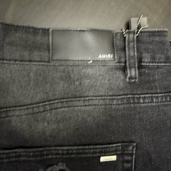 AMIRI Black Jeans with White Accents - Picture 5 of 8